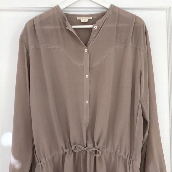 Gold Hawk taupe blouse/tunic - Picture 3 of 6